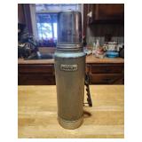 Vintage Stanley Aladdin Metal Thermos Green