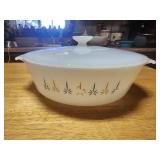 vintage Anchor Hocking Fire-King Candle Glow