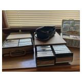 Vintage Big Lot of Cassette Tapes with Cases -