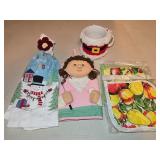 Potholders, Christmas Mug & Hand Towel