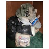 Huge lot of bedding, comforters, blankets, linens