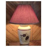 Ceramic Lamp 26" tall