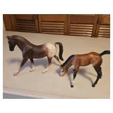 2 Breyer Model Horses