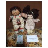 Vintage Cabbage Patch Doll w/ Papers & Babyland
