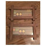 2 Vtg Framed Prints 12ï¿½"x 7ï¿½"