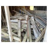 Contents of Barn - Bricks, Wood Scraps, etc