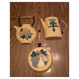 Vtg Plastic Kitchen Decor