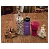 Decorative Bottle, S&P Shakers, Cups & Soap