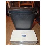 Trash Can w/ Paper Shreader