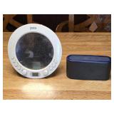 Mirror Alarm Clock Radio & Bluetooth Speaker