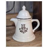 Vtg Pfaltzgraff USA Petite Tea Pot 16oz 7" tall