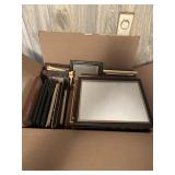 Box Lot of Various Picture Frames