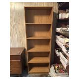 5 High Bookshelf - 70" Height, 25ï¿½ Wide, 12ï¿½ Depth