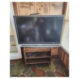 45" Sony TV with rolling stand