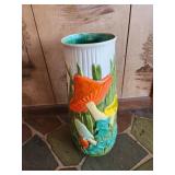 Pottery mushroom umbrella stand