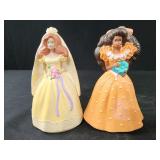 1991 and 1992 mcdonalds Barbie plastic figures