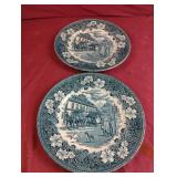 Vintage Coaching Taverns 1828 hand engraved by