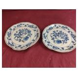 Vintage set of 2 Blue Danube coffee-dessert