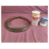 Picture frame and ribbon
