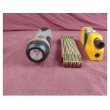 Laser light-works, manual flash light-works and a