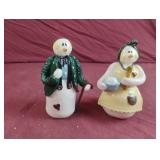 1998 Donna Little Enesco Corp snow people
