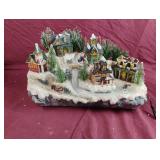 Christmas fiber optic village. Missing plug