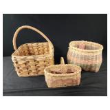 3 baskets