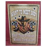 Want to meet God? Enter these premises without