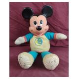 Vintage stuffed Mickey mouse 13.5"