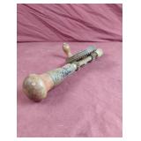 Vintage wood handle hand drill