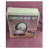 Chinese Wok Set. No chopsticks