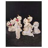 Unicorn figurines