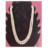 Double beaded necklace 8.5"