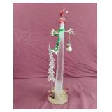 Snowman acrylic Christmas tree