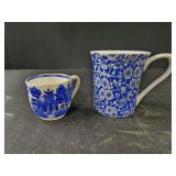 Antique Flow Blue Petrus Regout Maastricht & Co