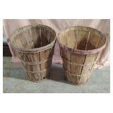 Bushel baskets. 2 total