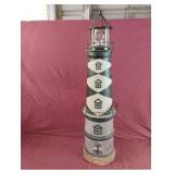 Cape Lookout lighthouse statue. 31" tall. Light