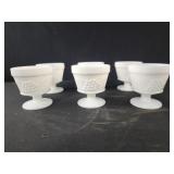 Anchor Hocking Milk Glass Harvest Grape Dessert