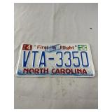 NC License Plate 2007