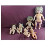 Vintage baby dolls