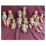 Vintage baby dolls
