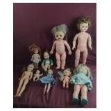 Vintage baby dolls