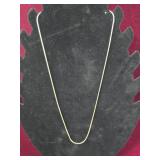 18in .925 Silver Snake chain necklace -5.27gram