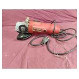 Bench Pro 4.5" angle grinder. Powers on