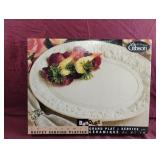 Gibson Banquet 16" ceramic buffet serving platter