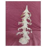 13" acrylic Christmas tree