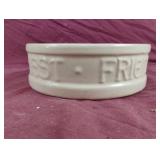 Vintage McCoys dog bowl