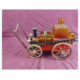 Vintage Fire Department Wagon Shot Glasses &