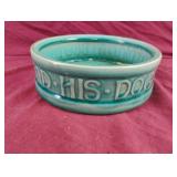 Vintage McCoys dog bowl
