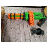 Nerf Adventure Force gun. Powers on
